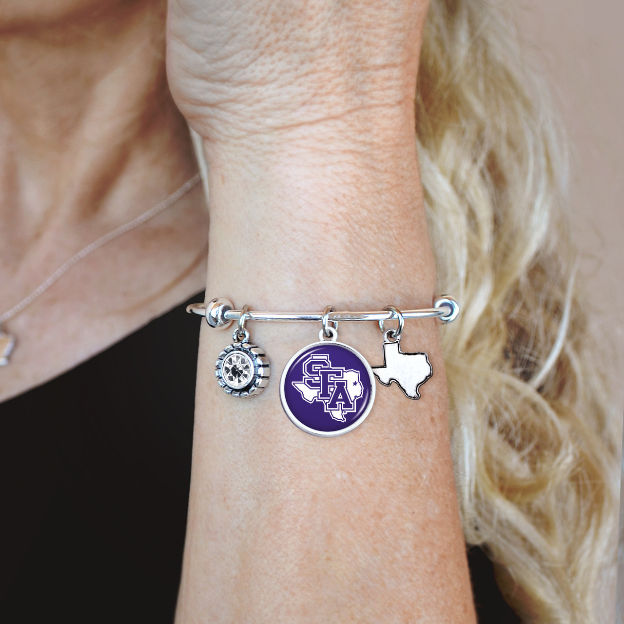 Stephen F. Austin State Lumberjacks Bracelet- Home Sweet School