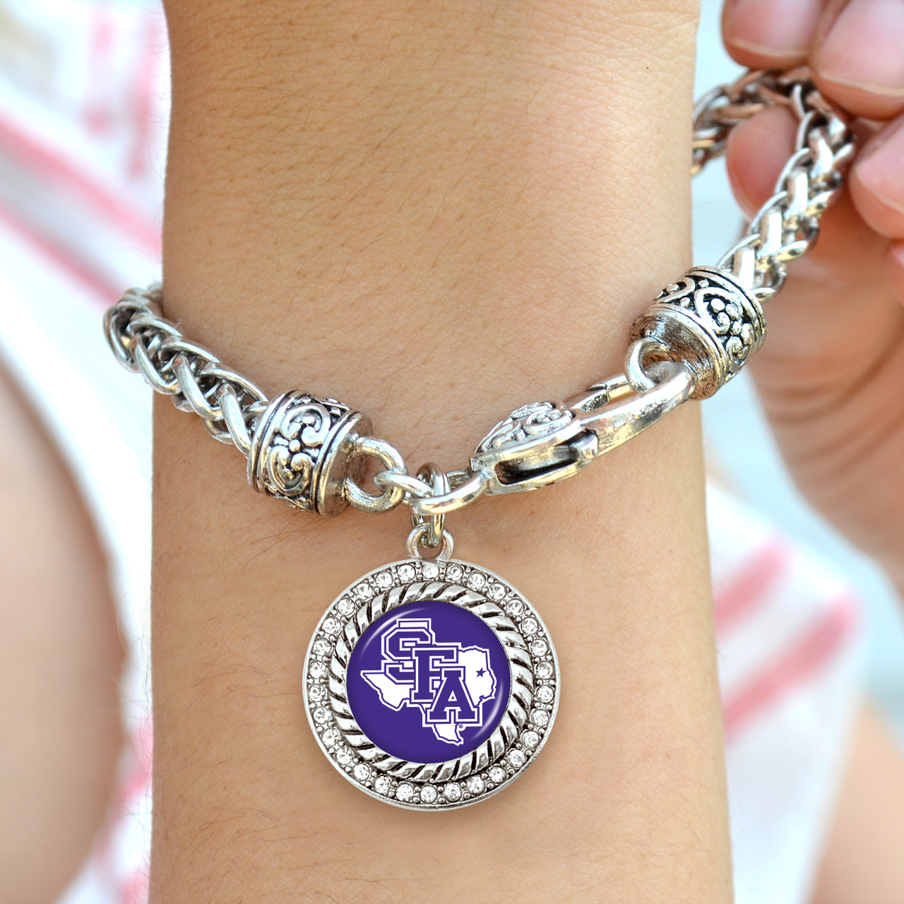 Stephen F. Austin State Lumberjacks Bracelet- Allie