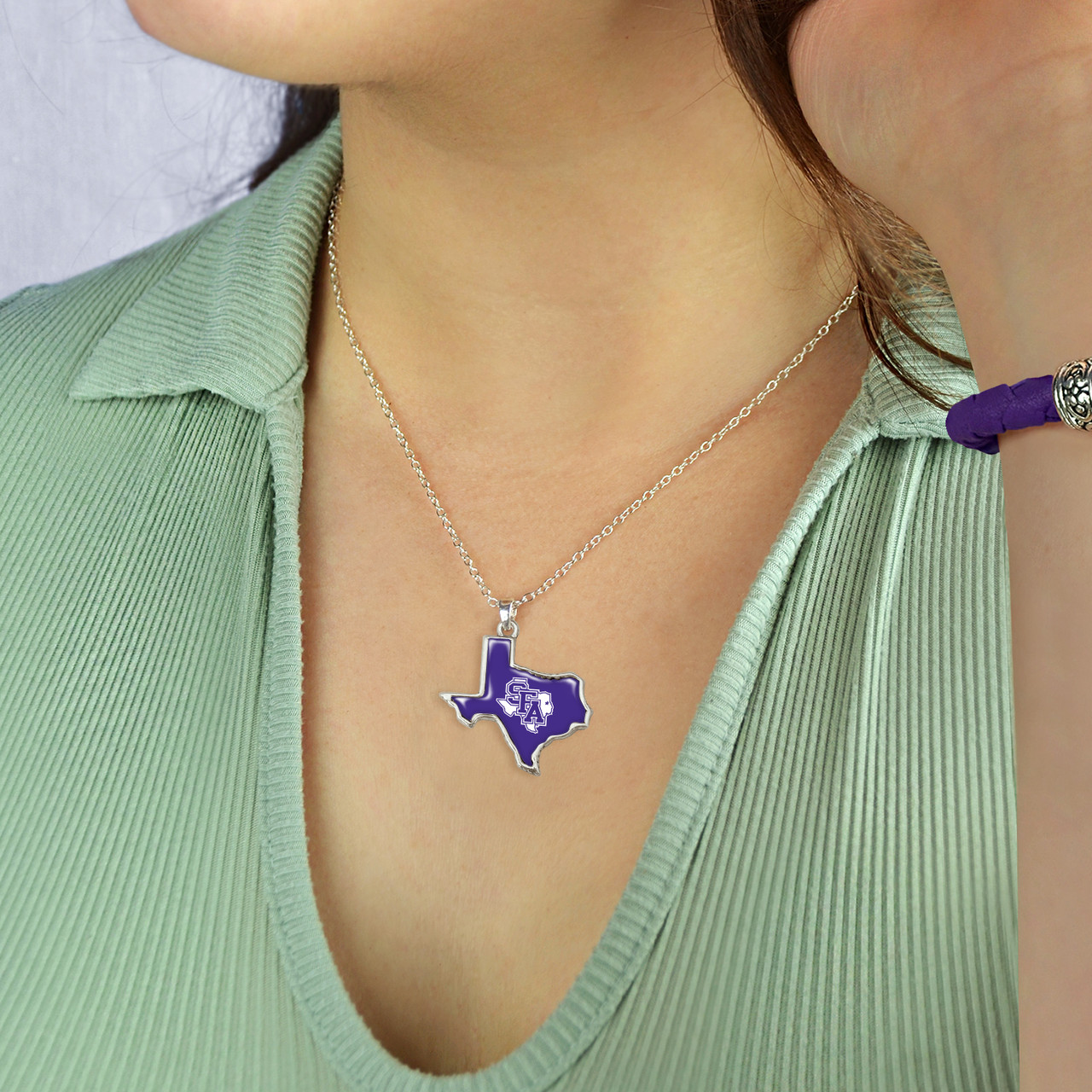 Stephen F. Austin State Lumberjacks Necklace- State of Mine