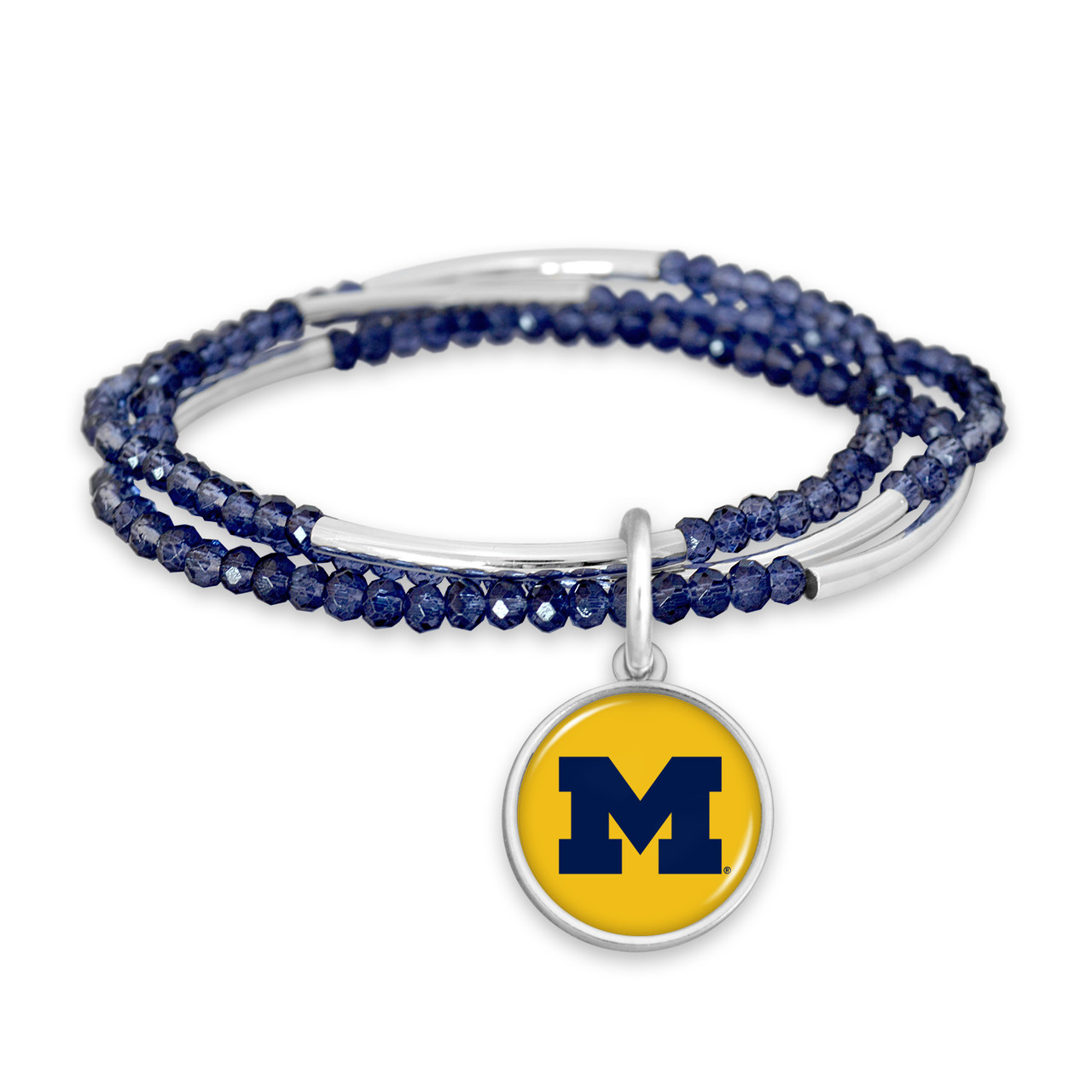 Michigan Wolverines Bracelet- Chloe Primary