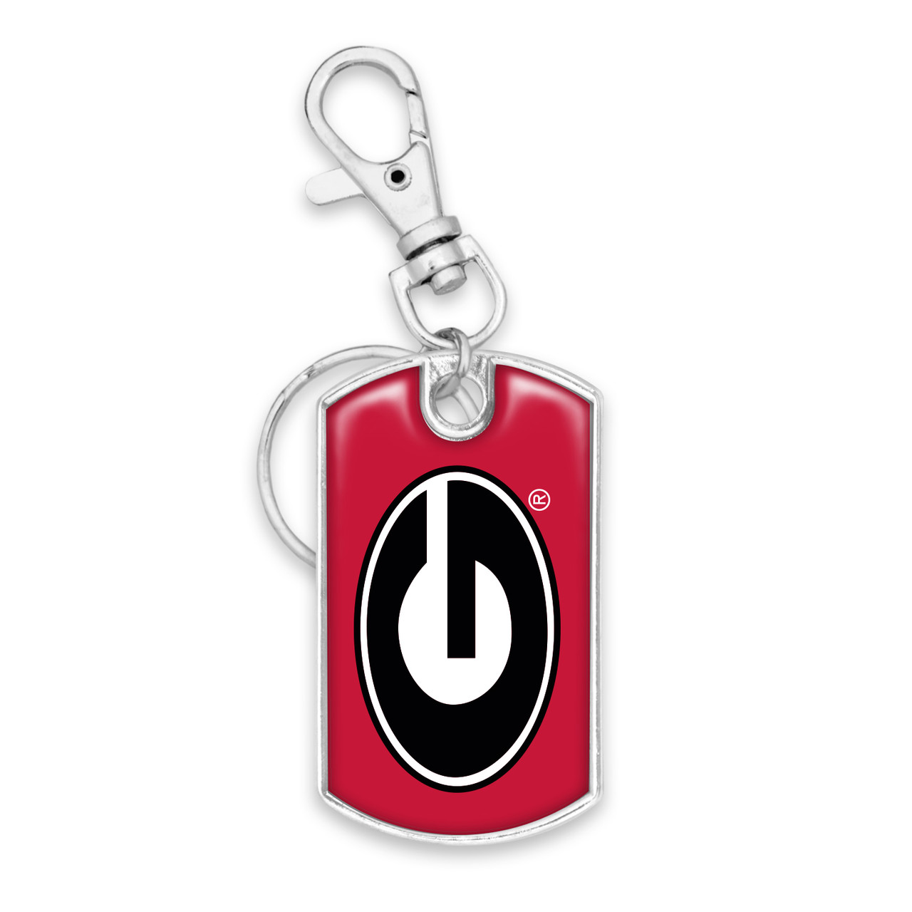 Georgia Bulldogs Key Chain- Dog Tag