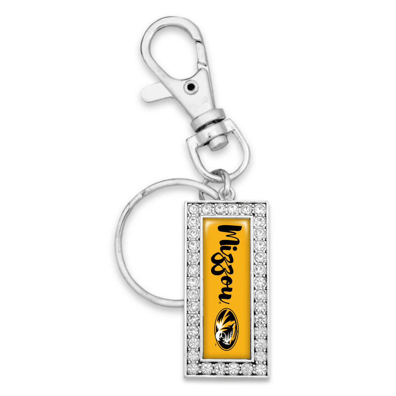 Missouri Tigers Key Chain- Script Logo