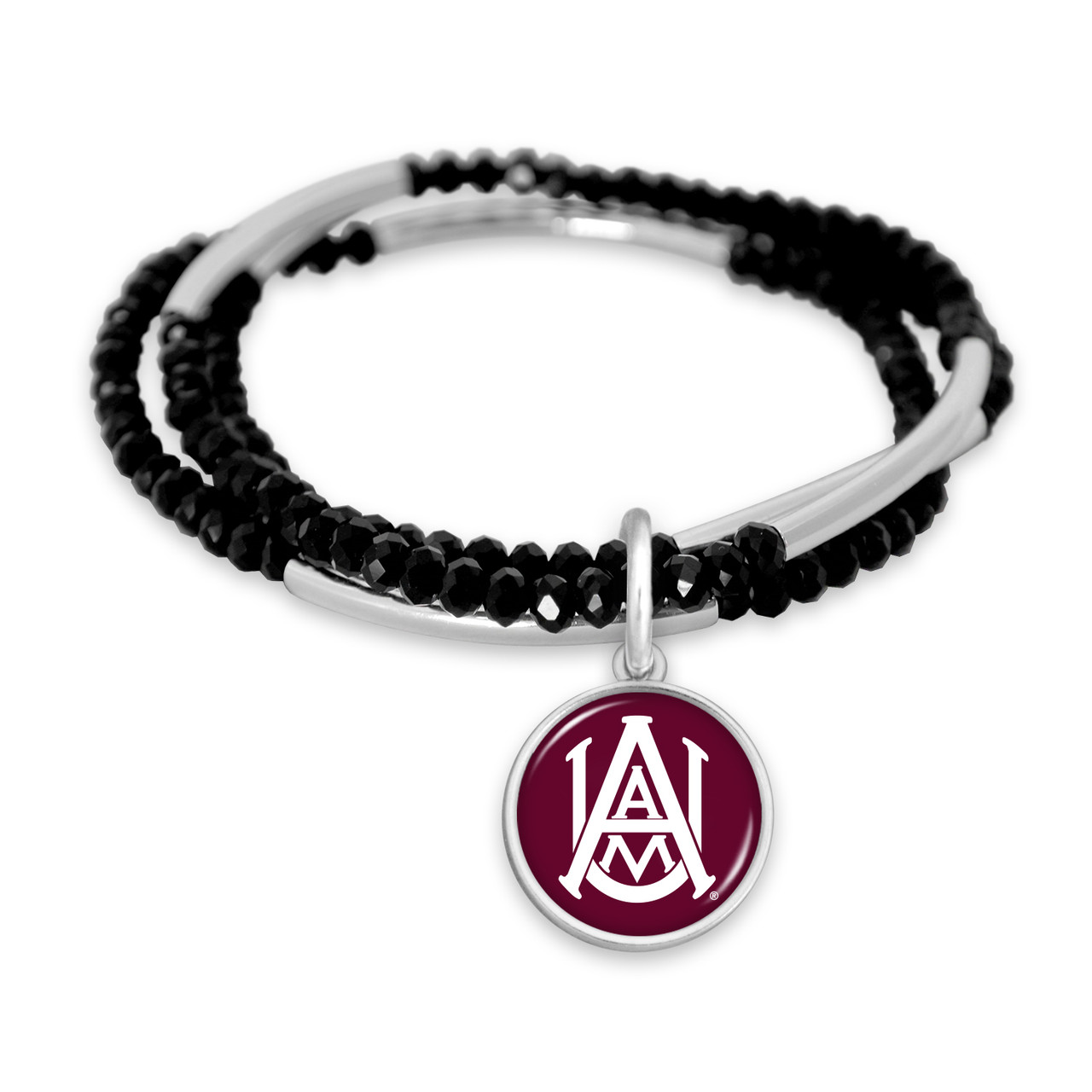 Alabama A&M Bulldogs Bracelet- Chloe Primary