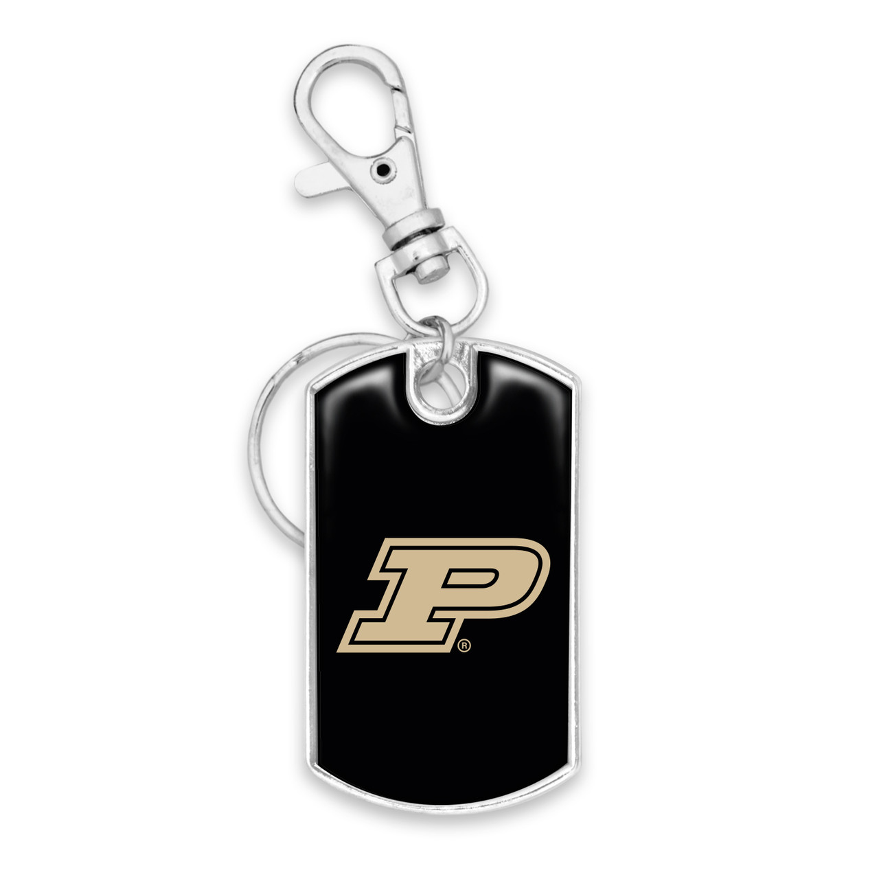 Purdue Boilermakers Key Chain- Dog Tag