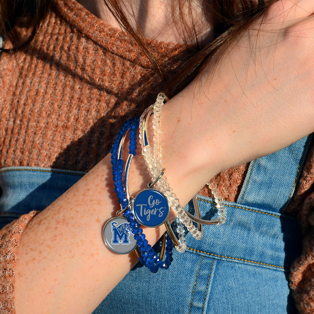 Memphis Tigers Bracelet- Chloe Primary