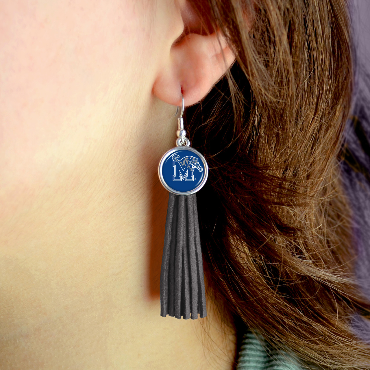 Memphis Tigers Earrings- Harper