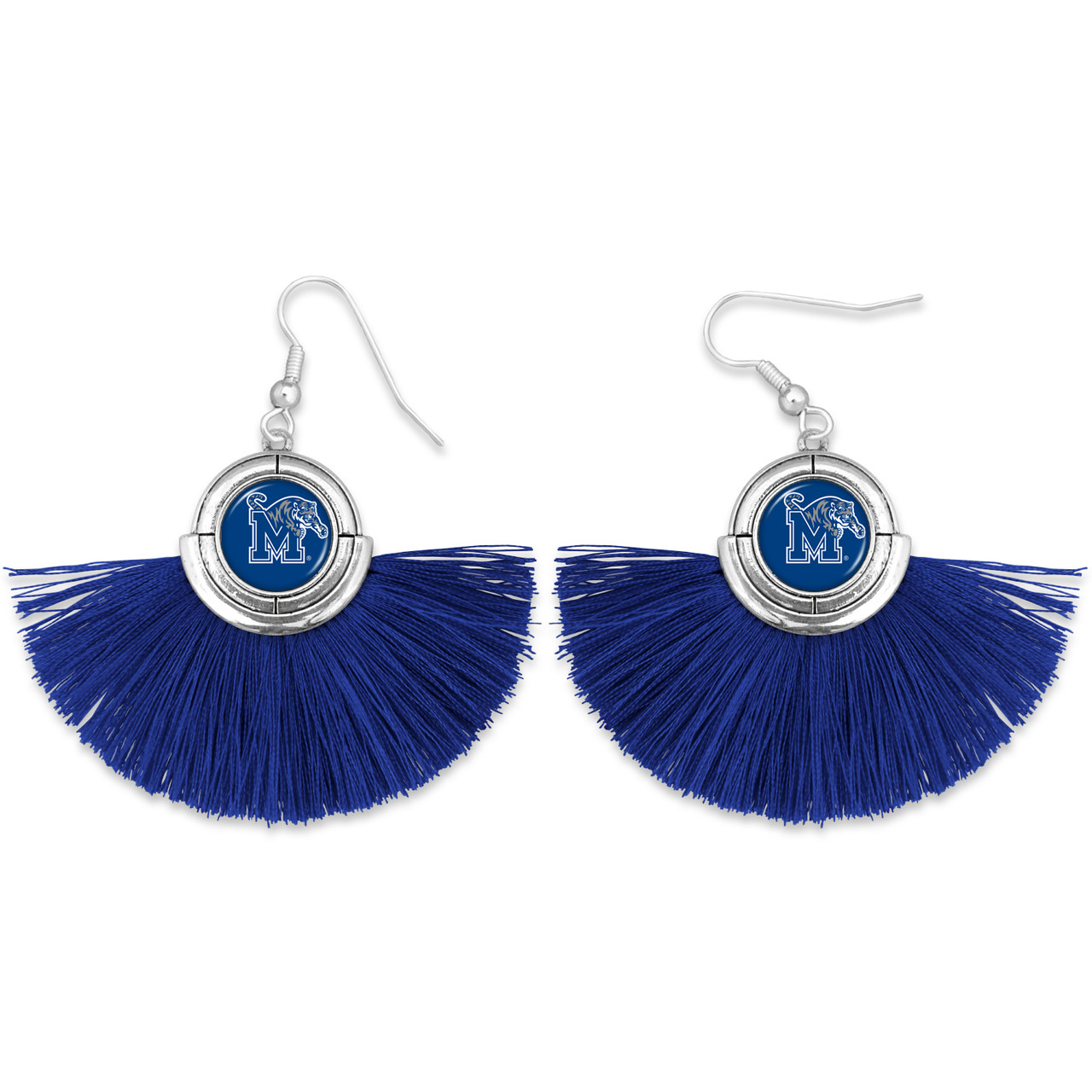 Memphis Tigers Earrings- No Strings Attached