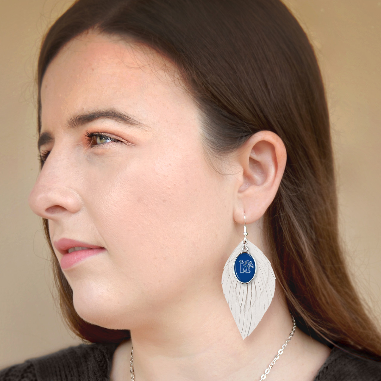 Memphis Tigers Earrings- Boho Secondary