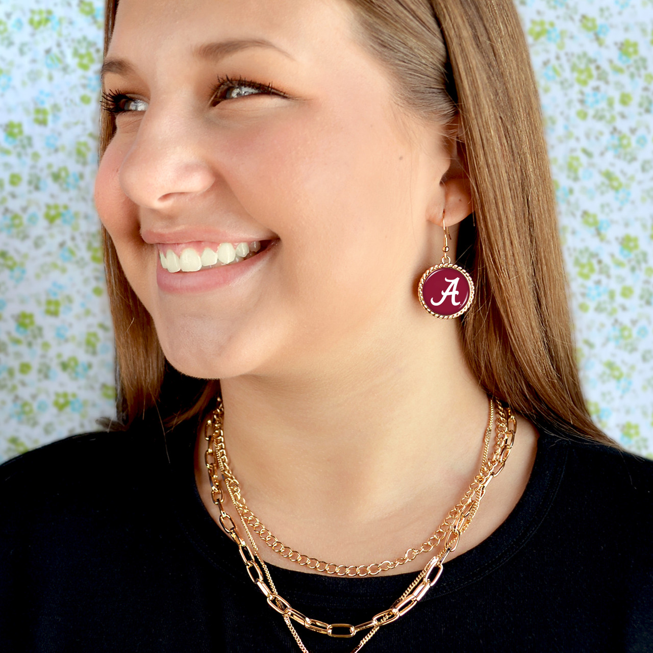 Alabama Crimson Tide Earrings -  Sydney