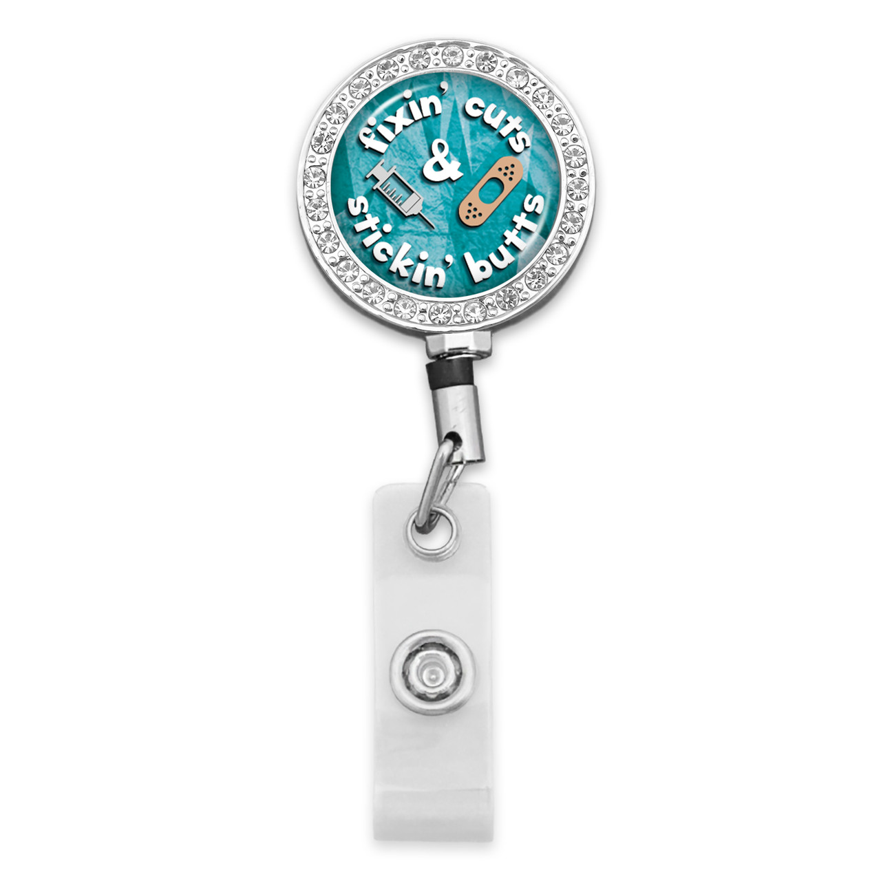 Nurses Do It Better Collection- Fixin' Cuts Badge Reel