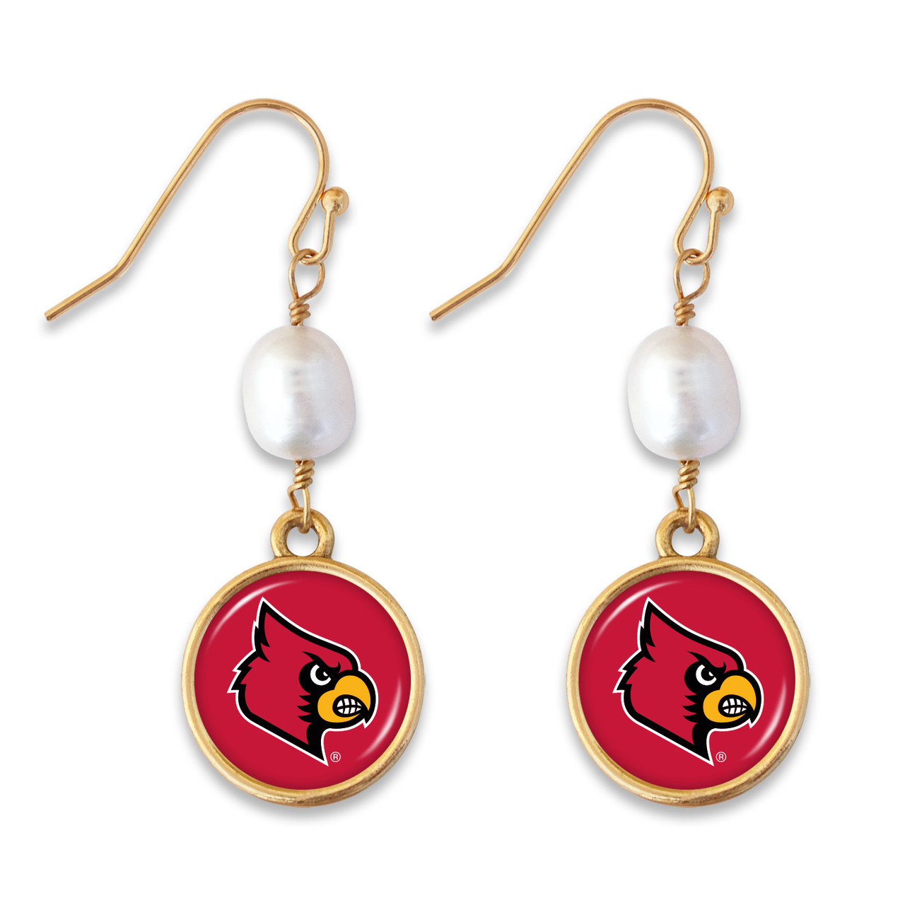 Louisville Cardinals Earrings - Diana