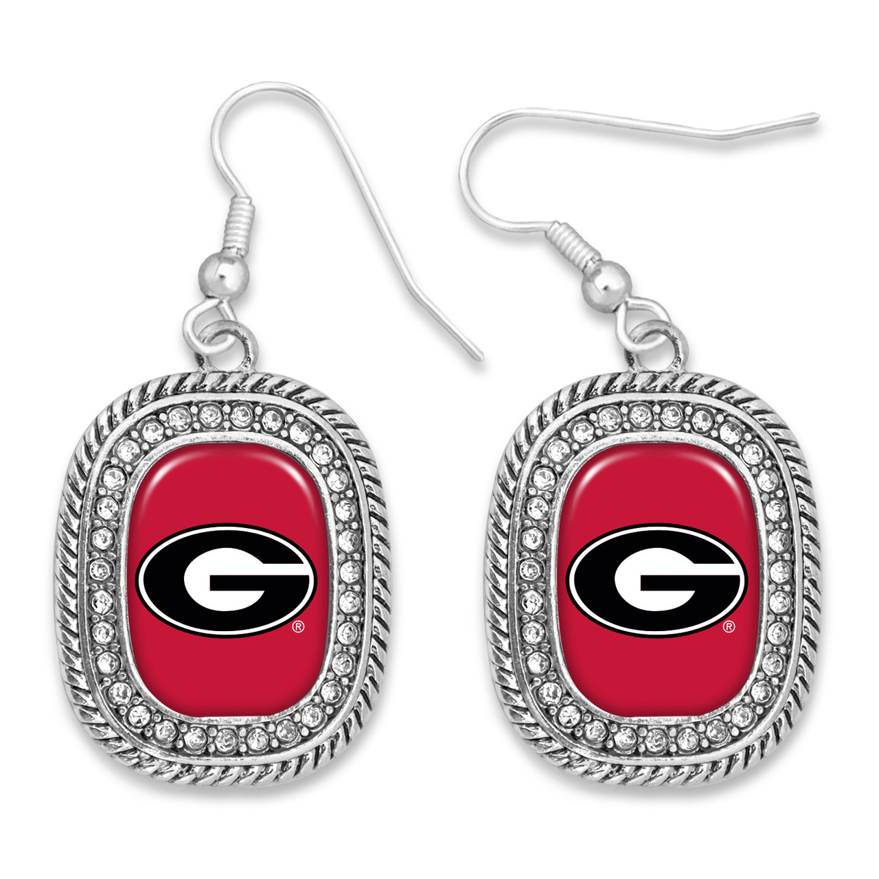 Georgia Bulldogs Earrings - Madison