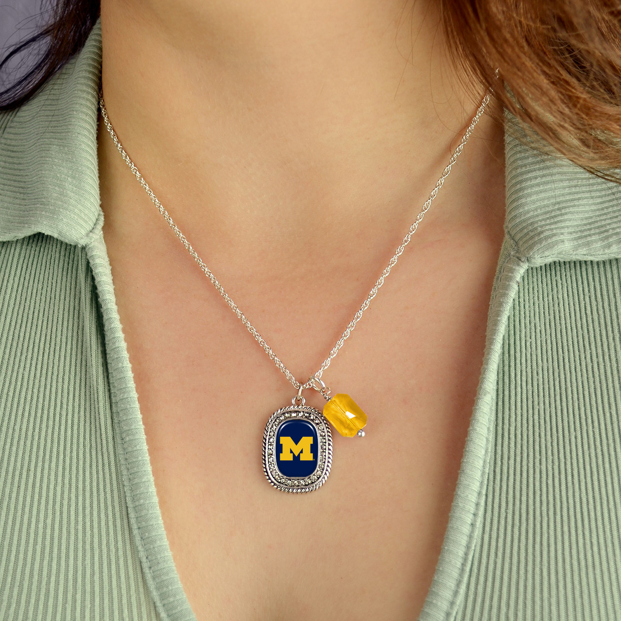 Michigan Wolverines Necklace - Madison