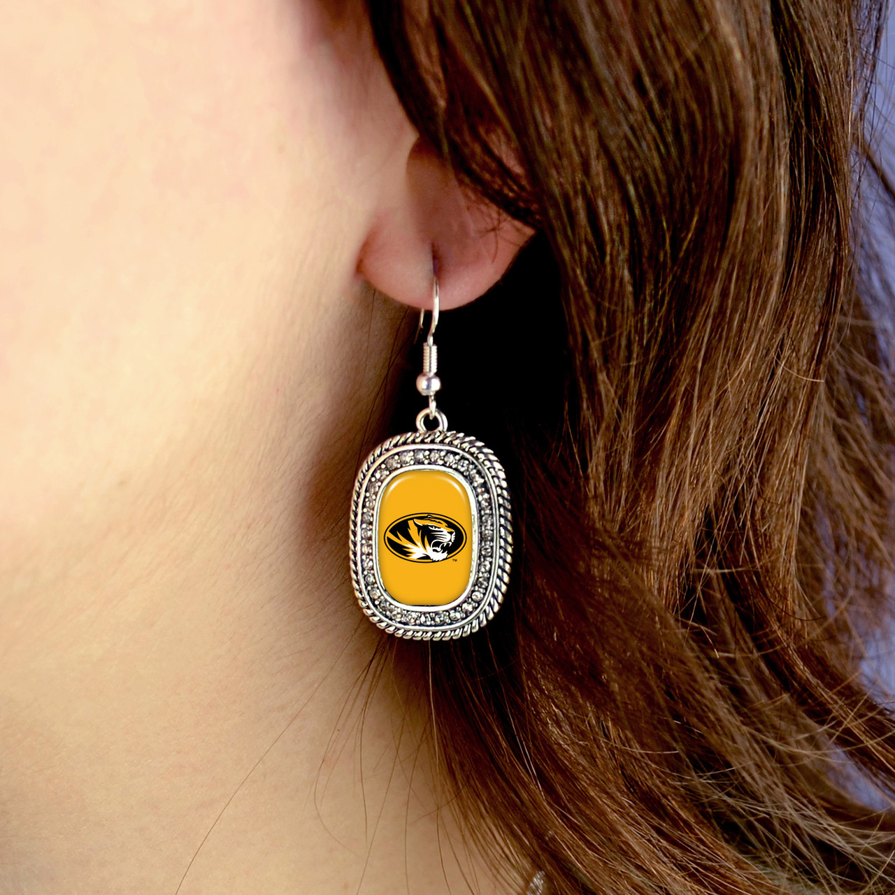 Missouri Tigers Earrings - Madison