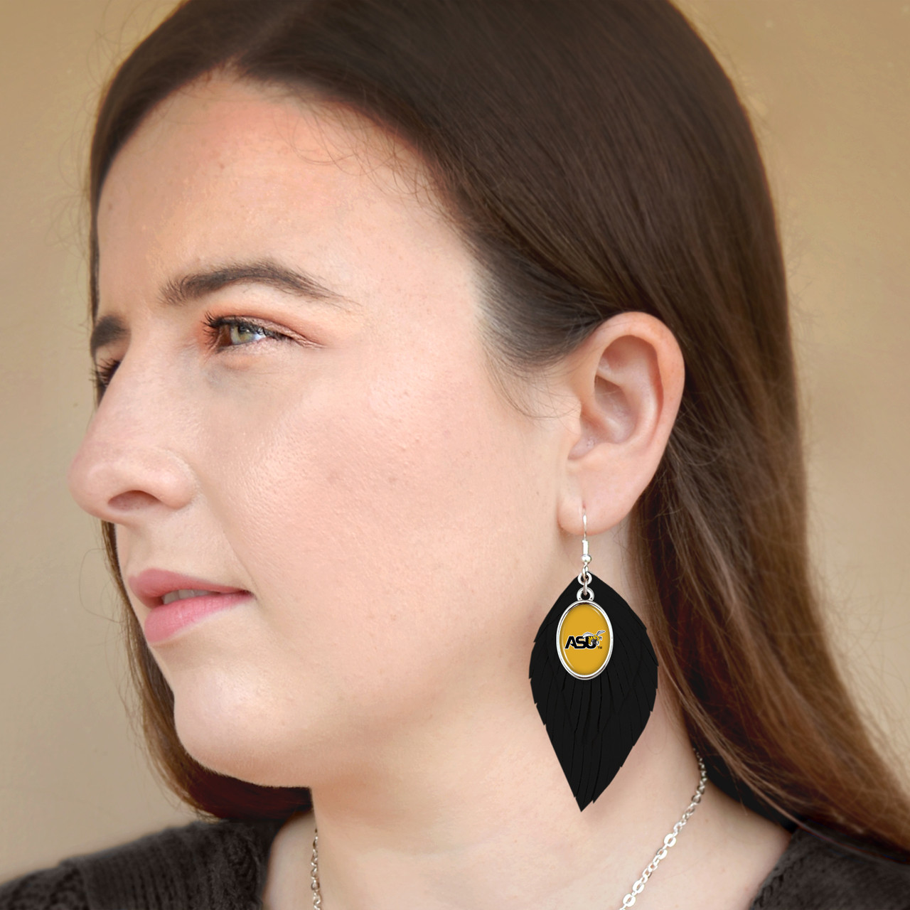 Alabama State Hornets Earrings - Boho Secondary