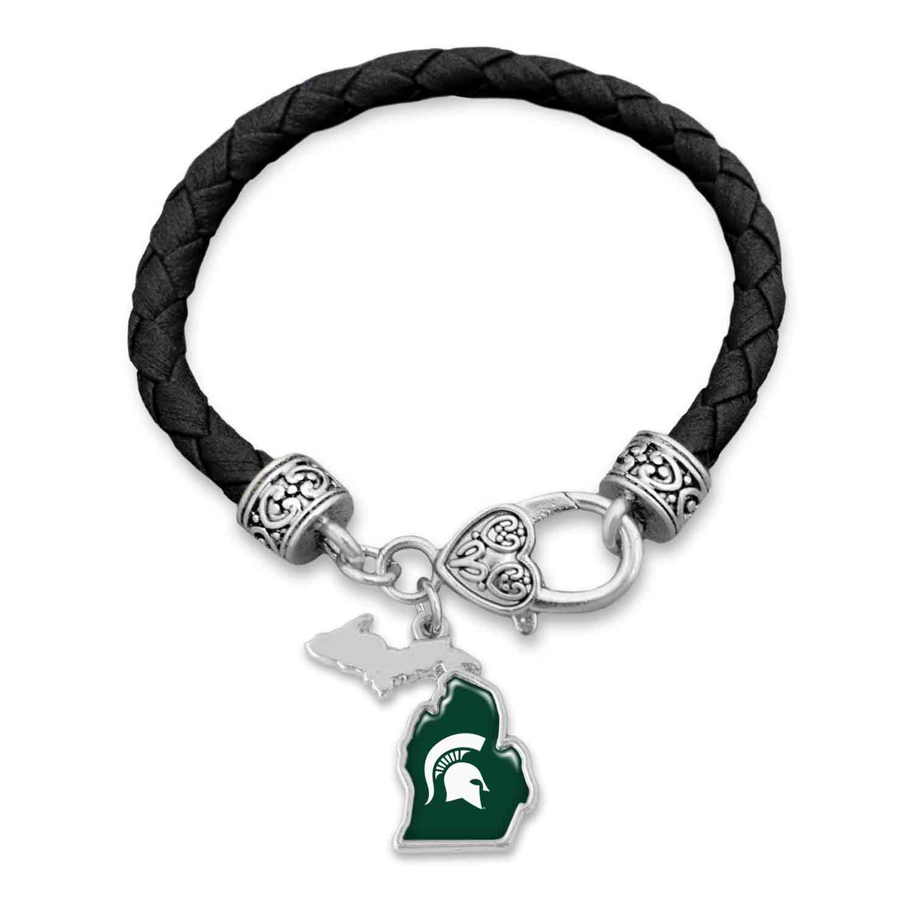 Michigan State Spartans Bracelet- State of Mine