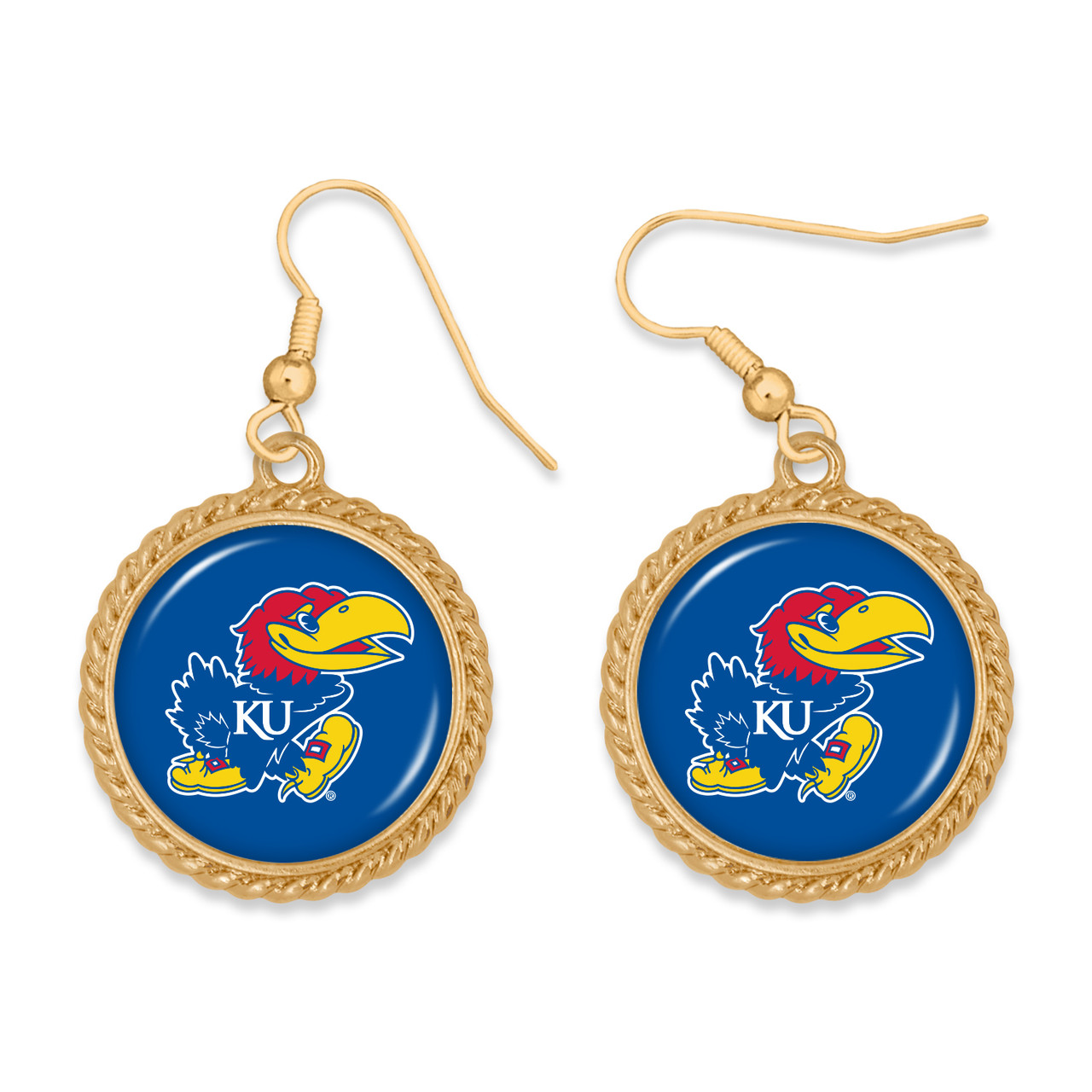 Kansas Jayhawks Earrings -  Sydney