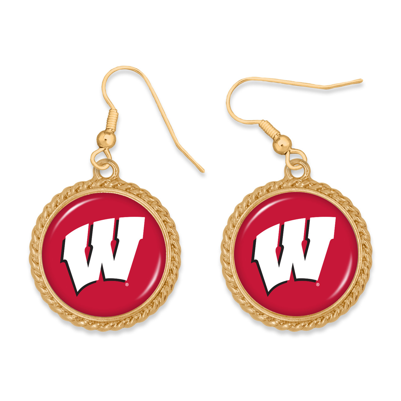 Wisconsin Badgers Earrings -  Sydney