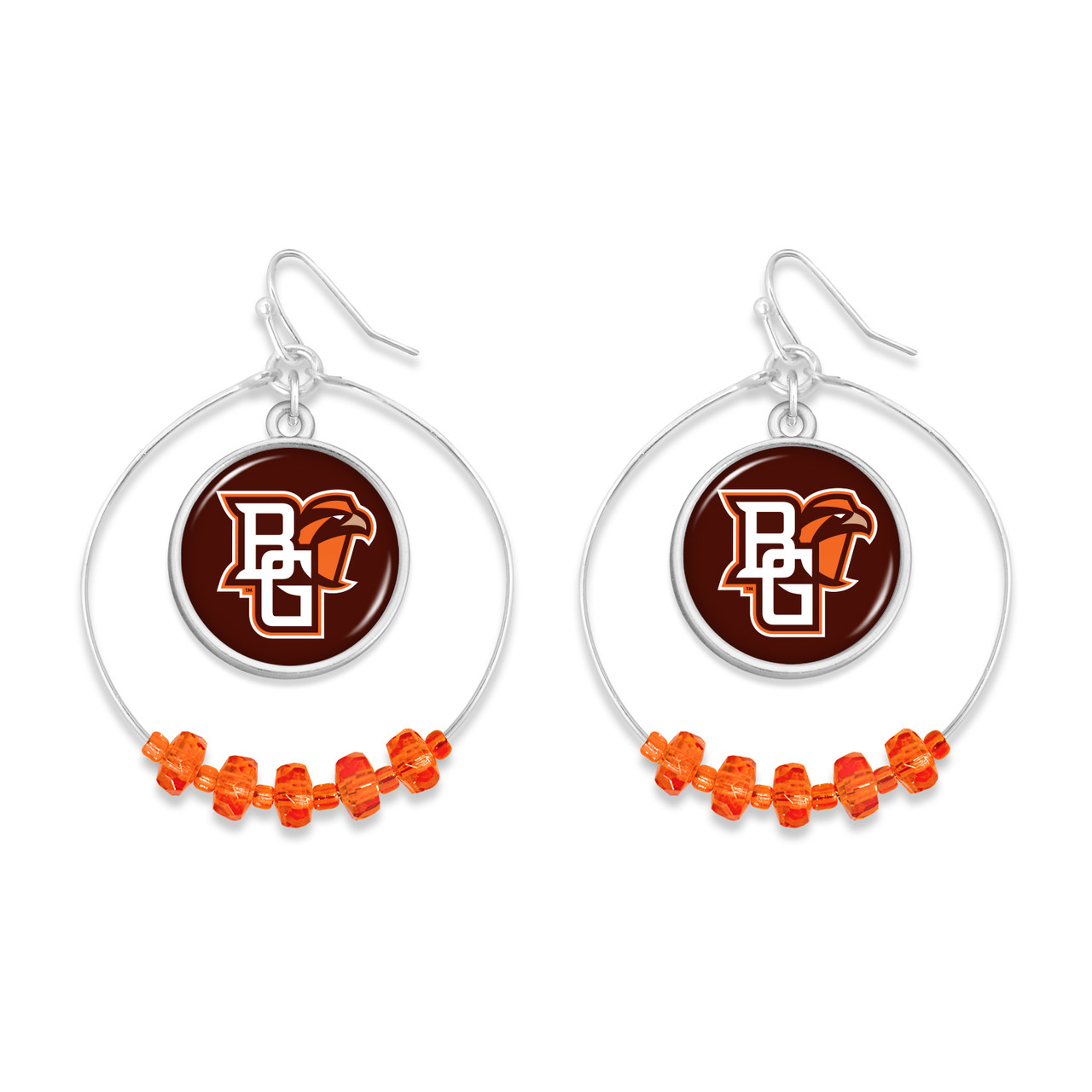 Bowling Green State Falcons Earrings- Chloe