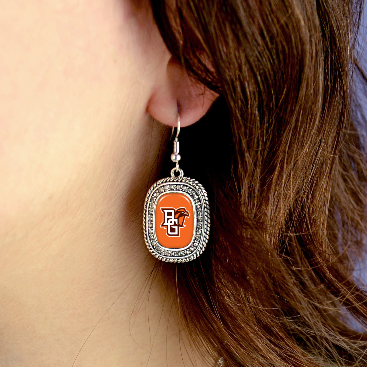 Bowling Green State Falcons Earrings - Madison