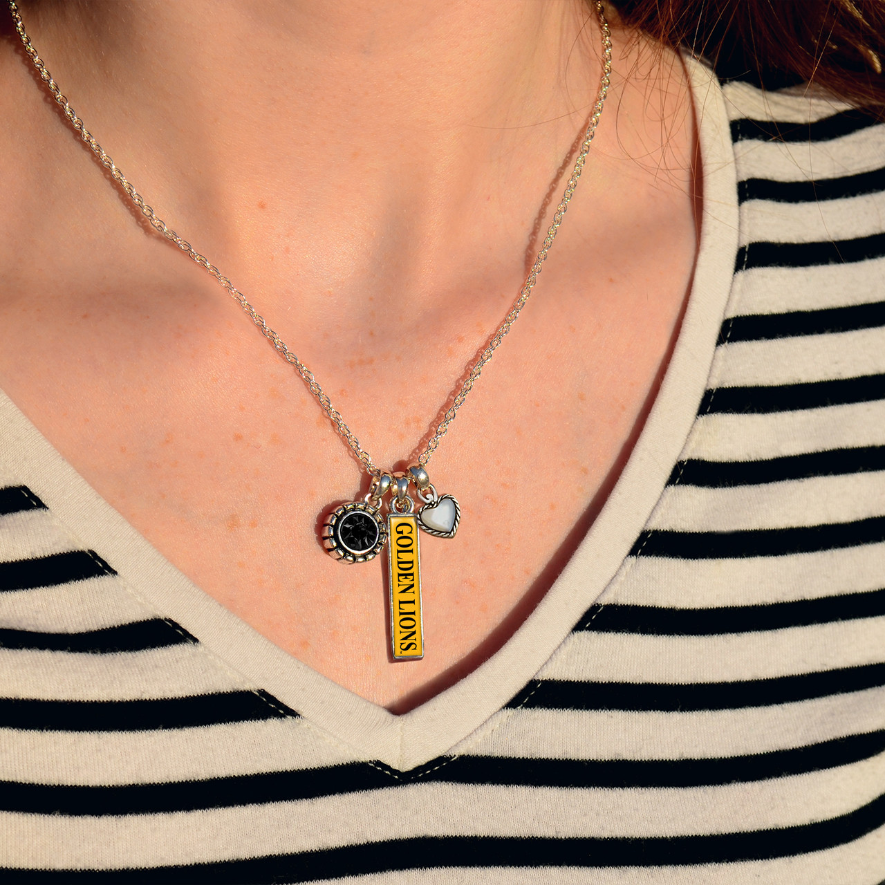 Arkansas Pine Bluff Necklace- Triple Charm