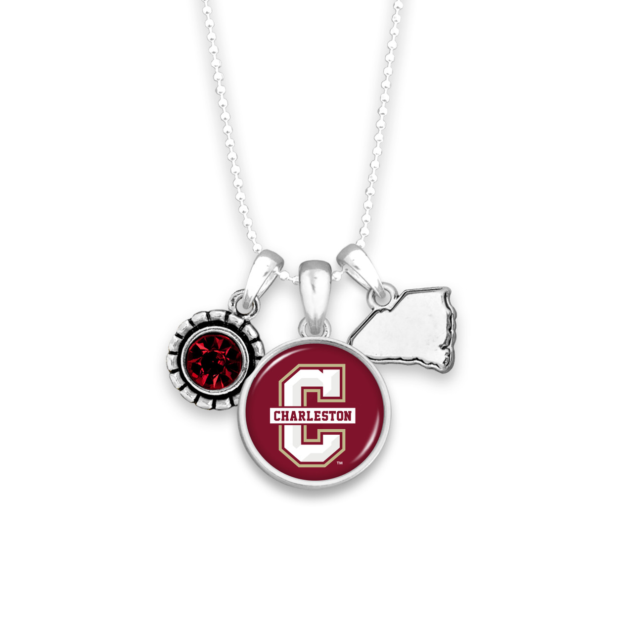 Charleston Cougars Necklace- Home Sweet School