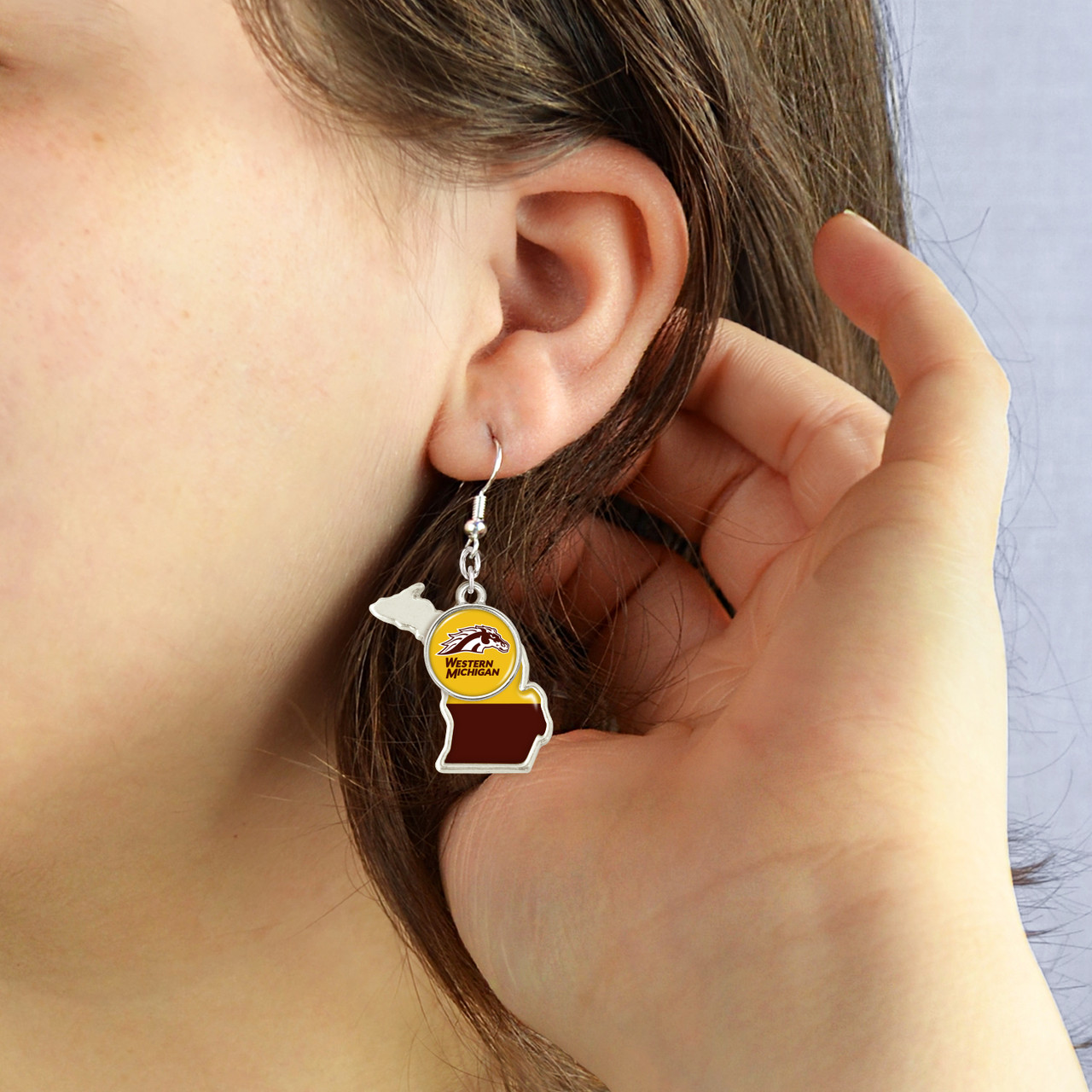 Western Michigan Broncos Earrings- Tara