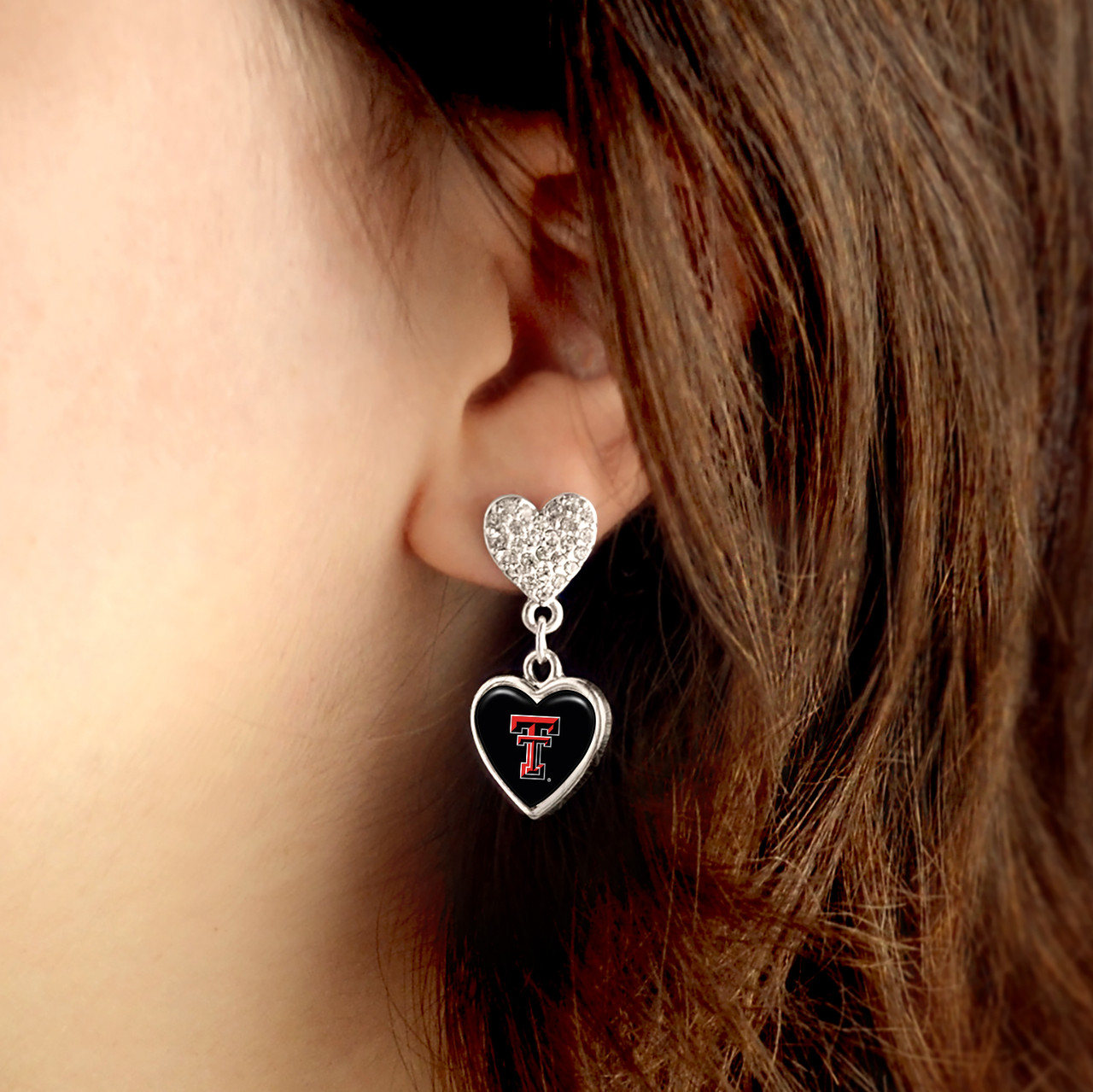 Texas Tech Raiders Earrings- Amara