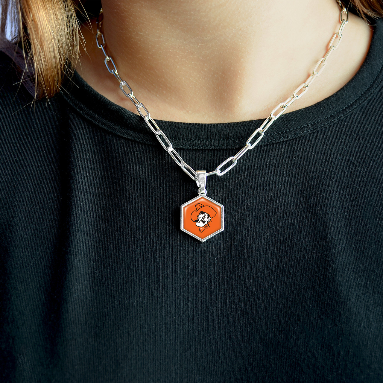 Oklahoma State Cowboys Necklace- Juno