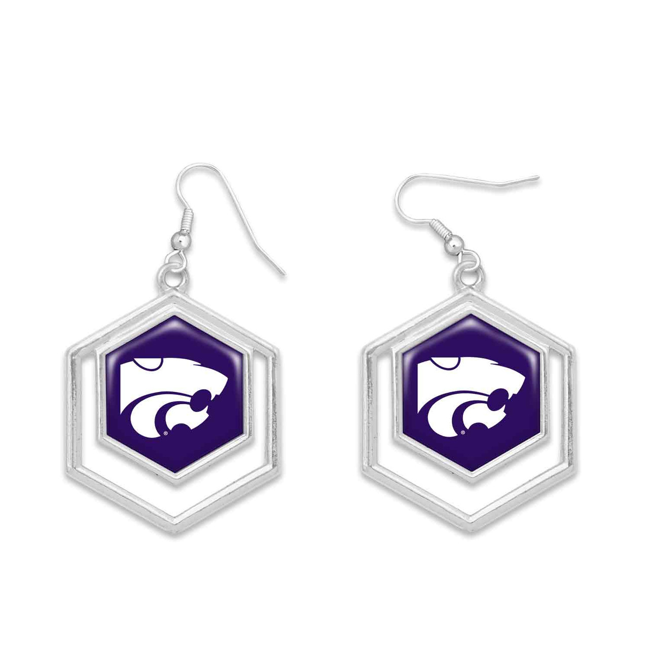 Kansas State Wildcats Earrings- Juno