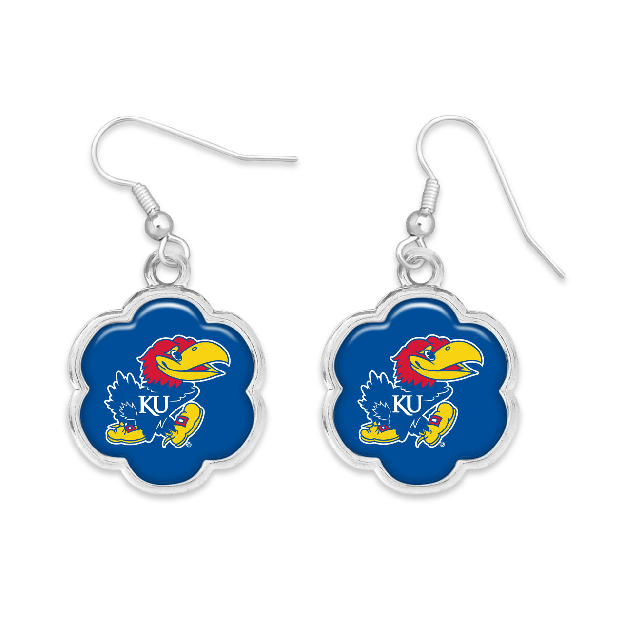 Kansas Jayhawks Earrings- Hazel