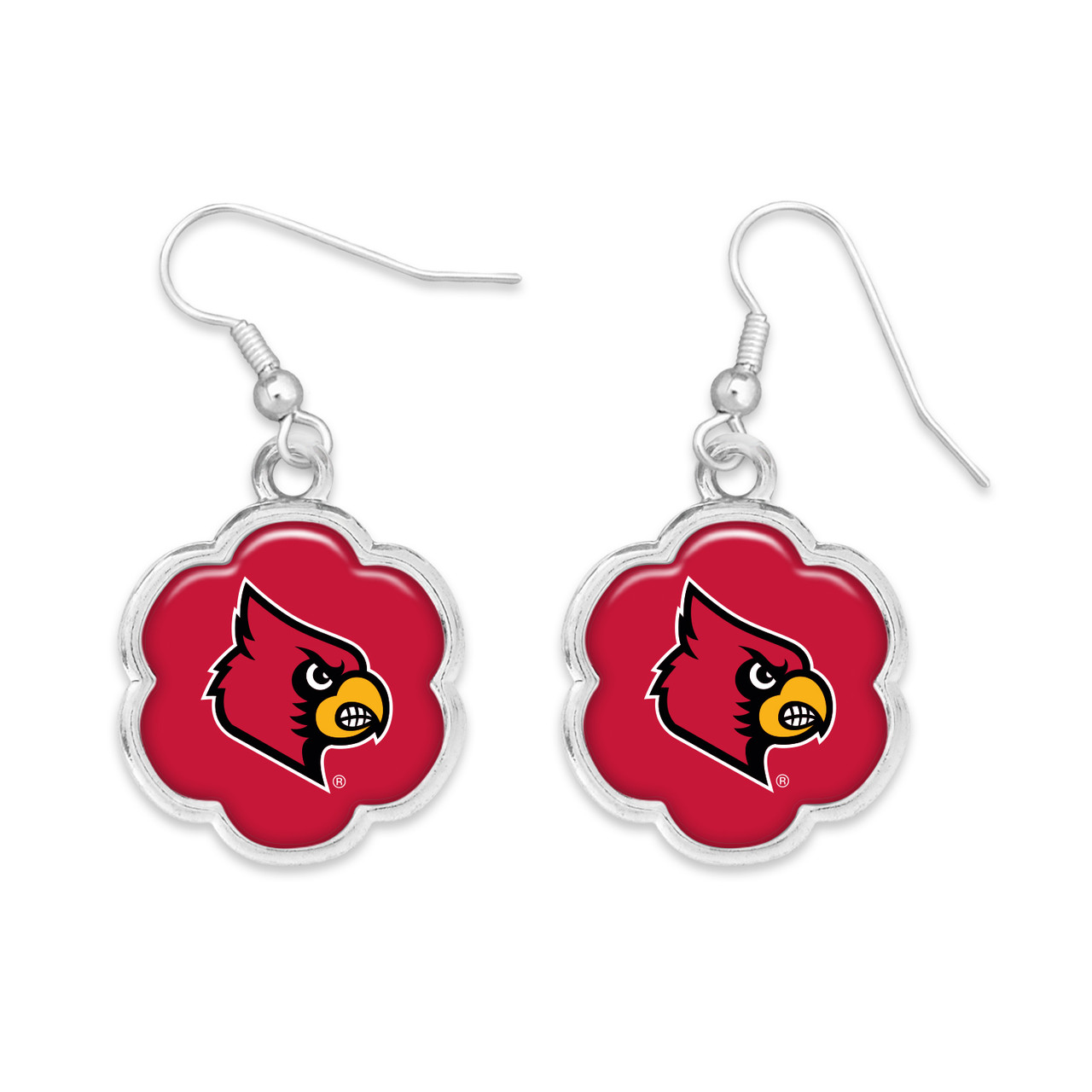 Louisville Cardinals Earrings- Hazel