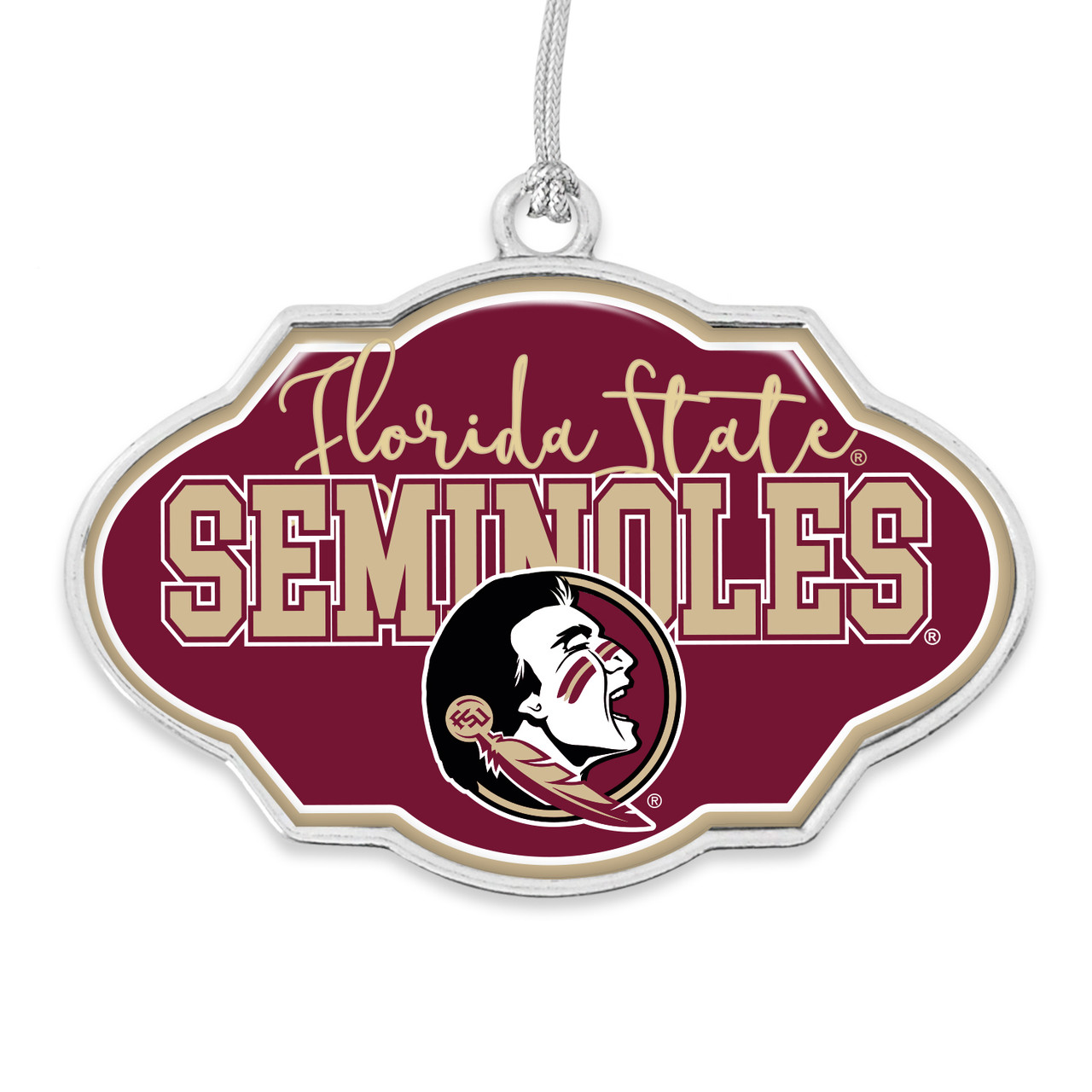 Florida State Seminoles Christmas Frame Ornament