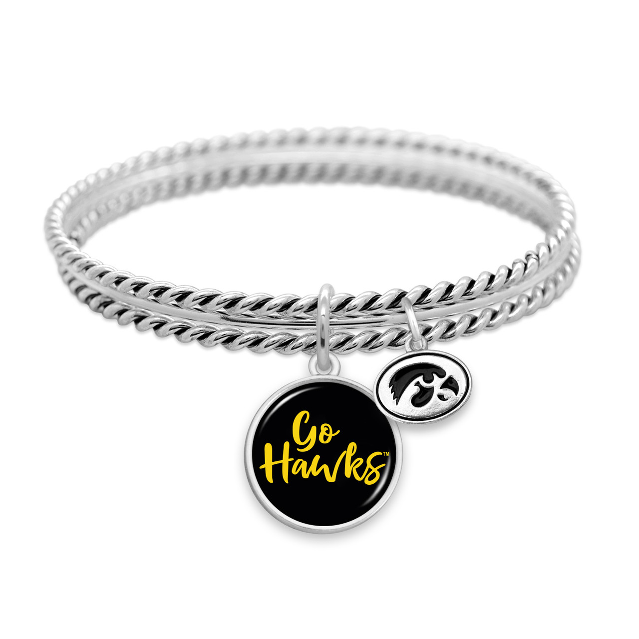 Iowa Hawkeyes Bracelet - Twist and Shout
