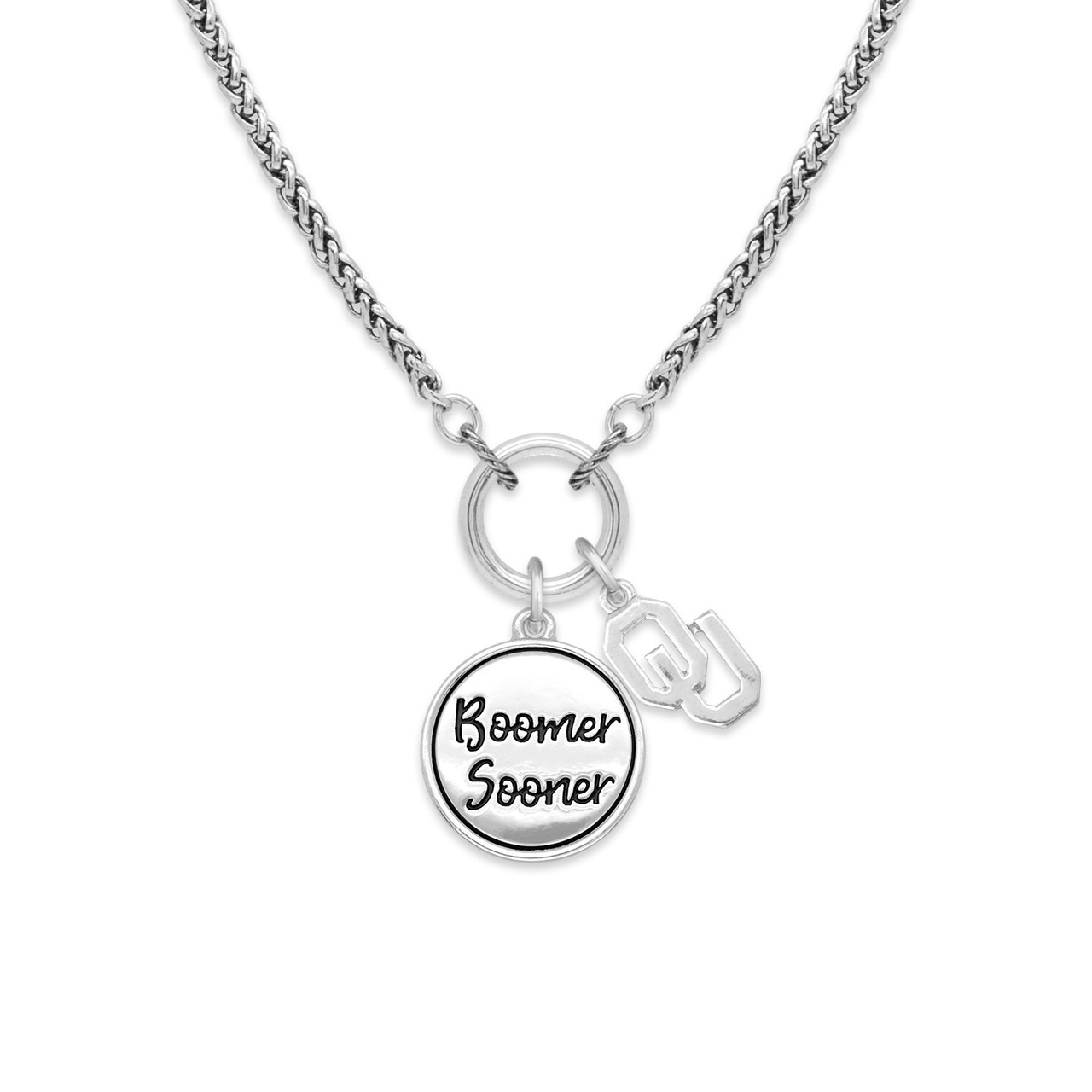 Oklahoma Sooners Necklace - Twist and Shout