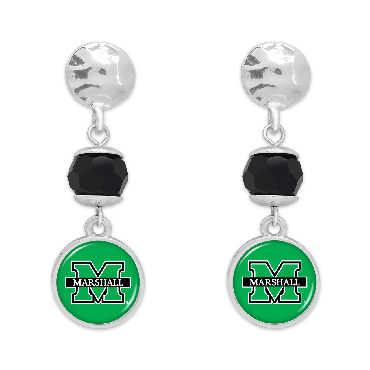 Marshall Thundering Herd Earrings - Ivy