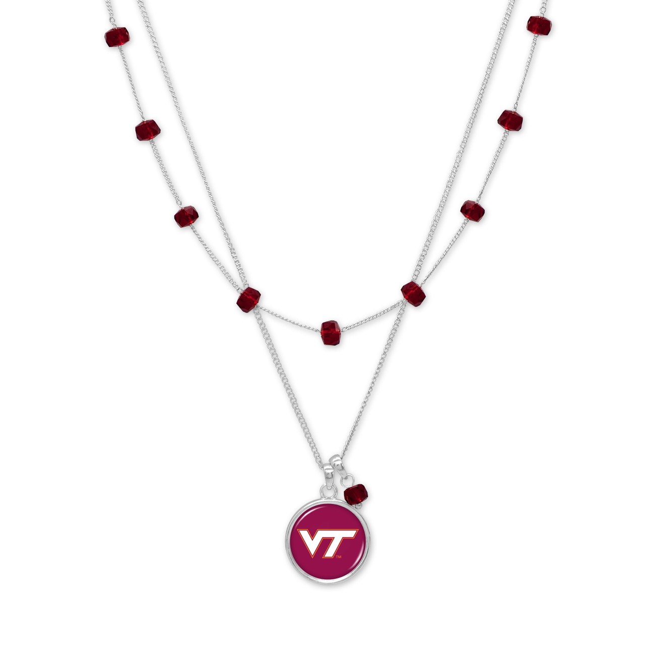 Virginia Tech Hokies Necklace - Ivy