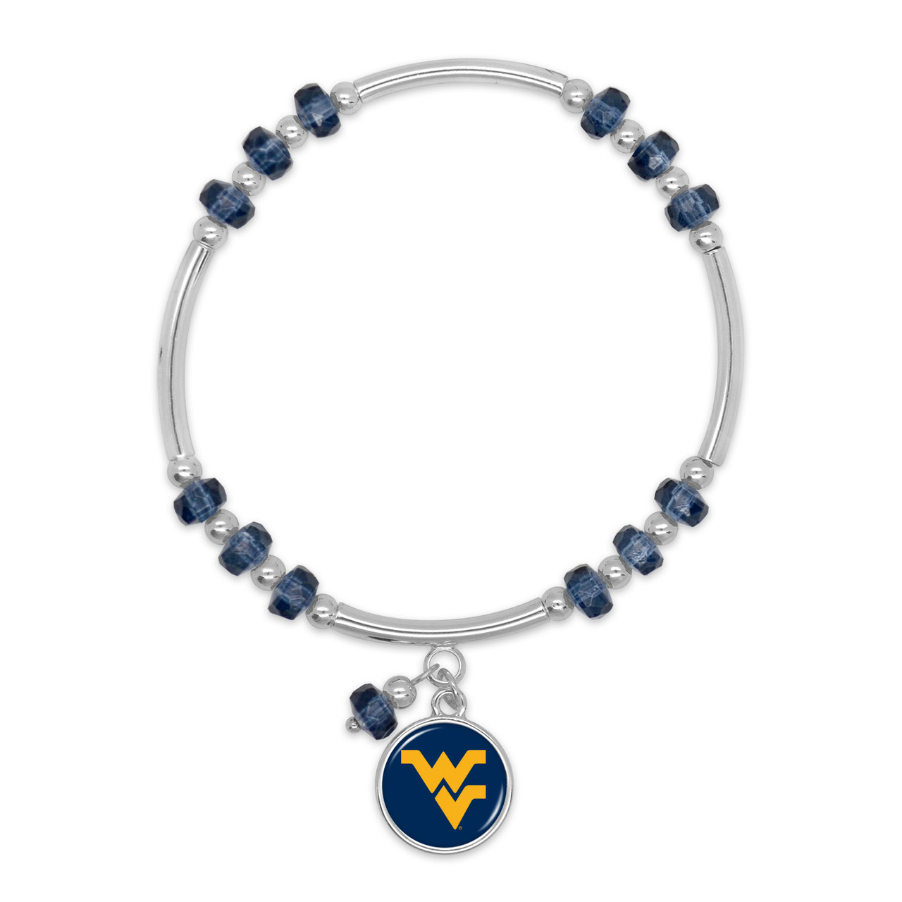 West Virginia Mountaineers Bracelet - Ivy