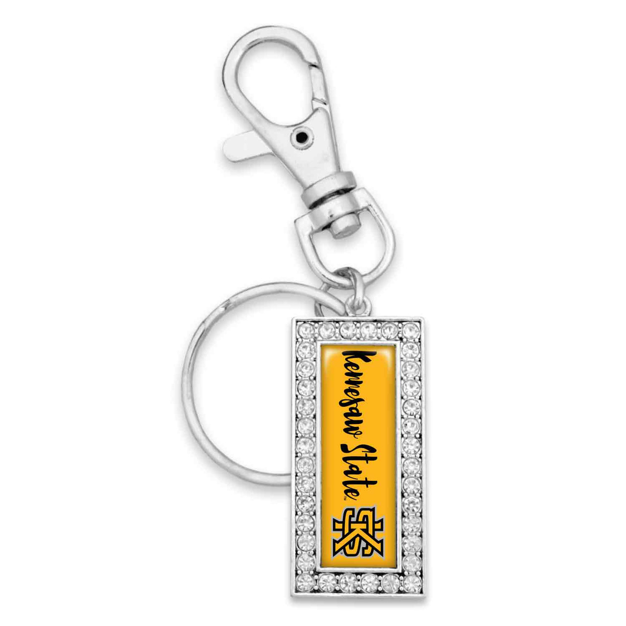 Kennesaw State Owls Key Chain- Script Logo