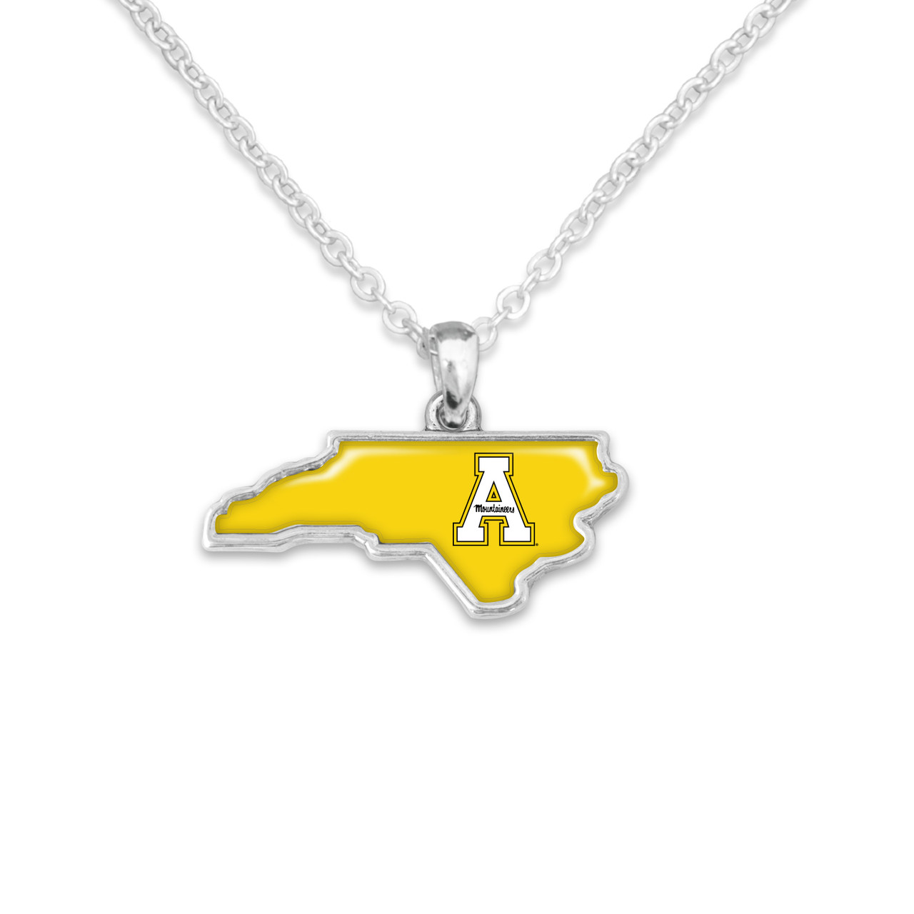 Appalachian State Mountaineers Necklace- State of Mine