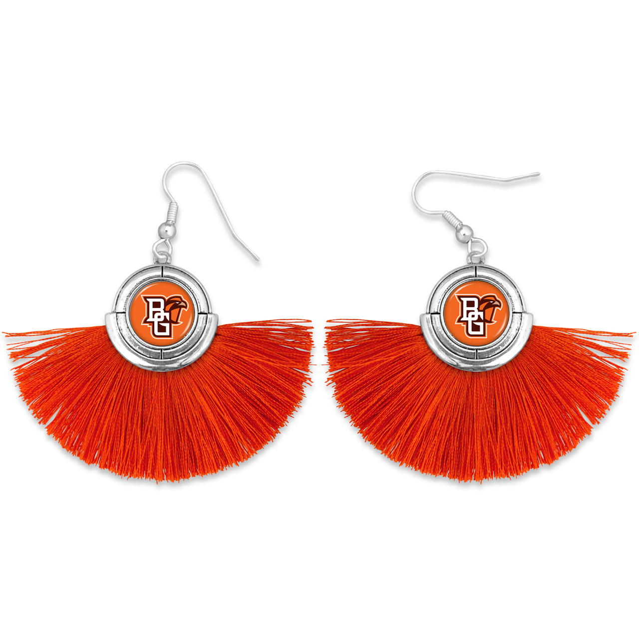 Bowling Green State Falcons Earrings- No Strings Attached