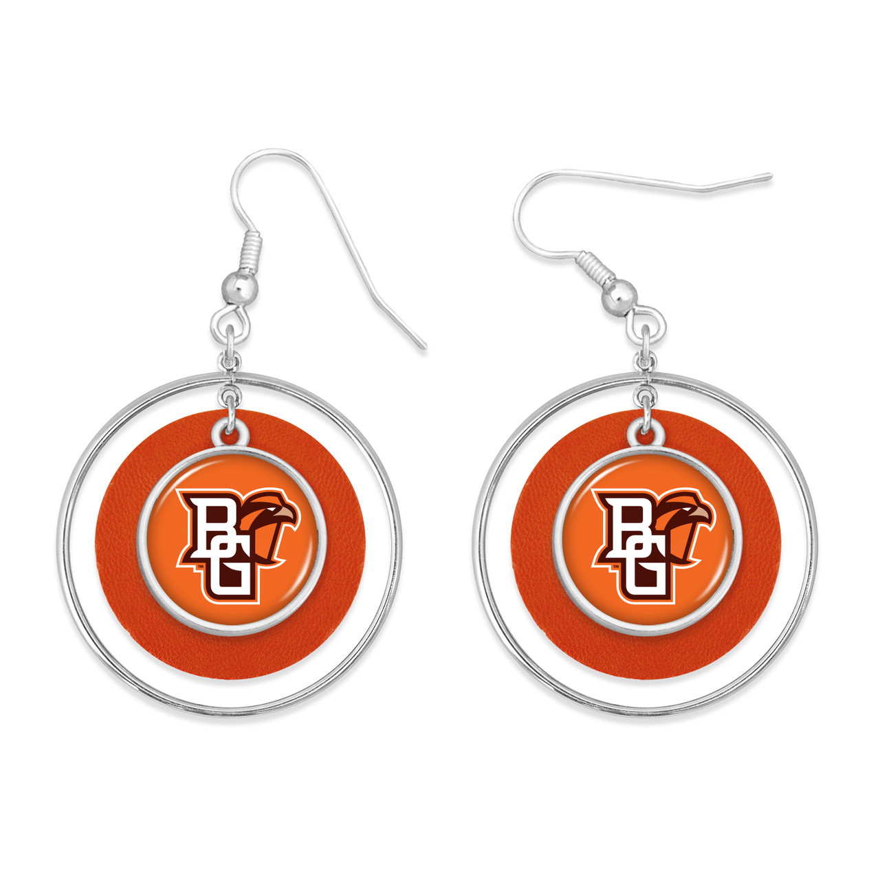 Bowling Green State Falcons Earrings- Lindy