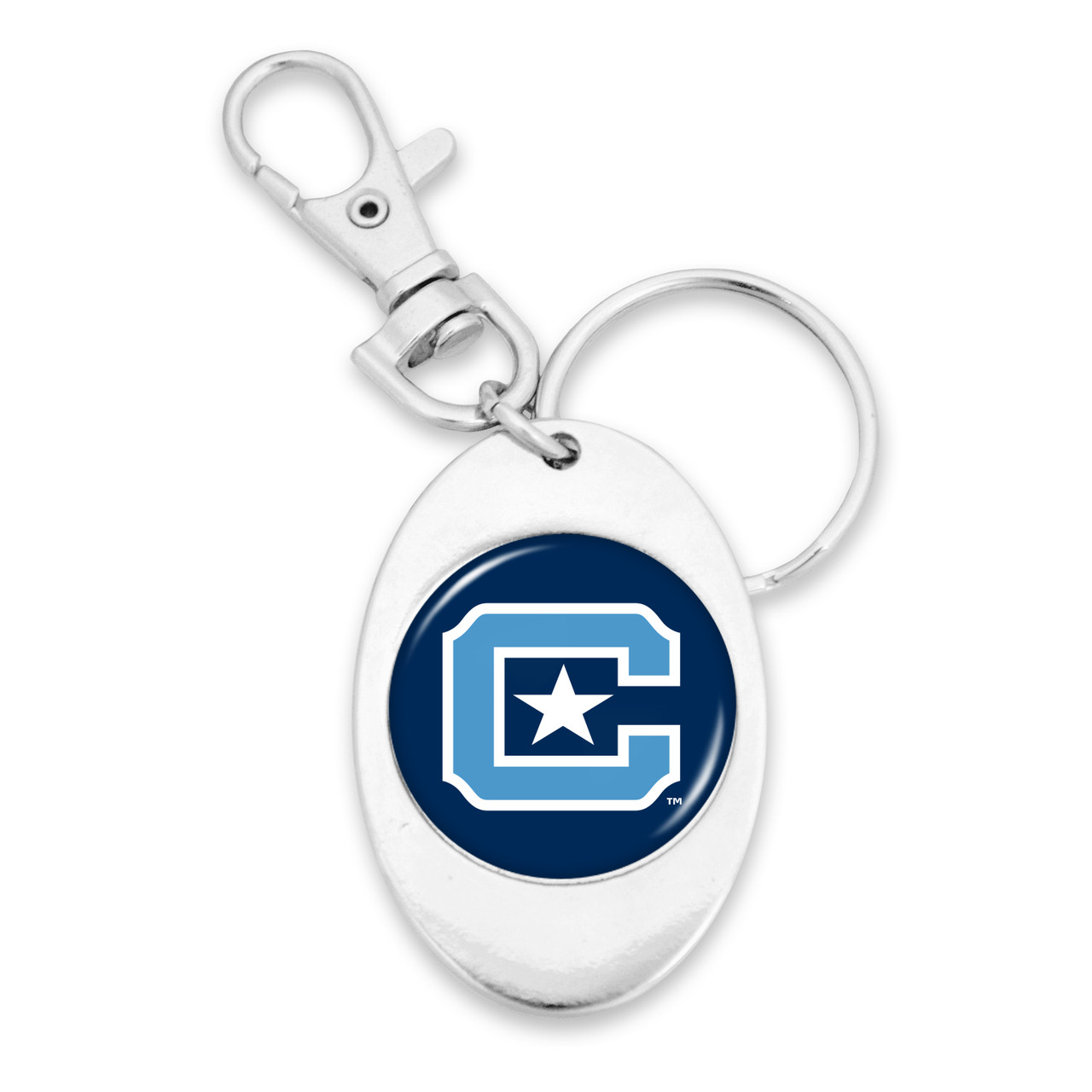 Citadel Bulldogs Key Chain- Jumbo