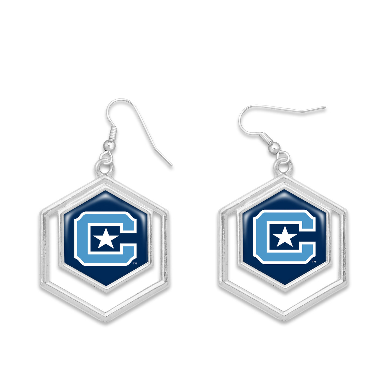 Citadel Bulldogs Earrings- Juno