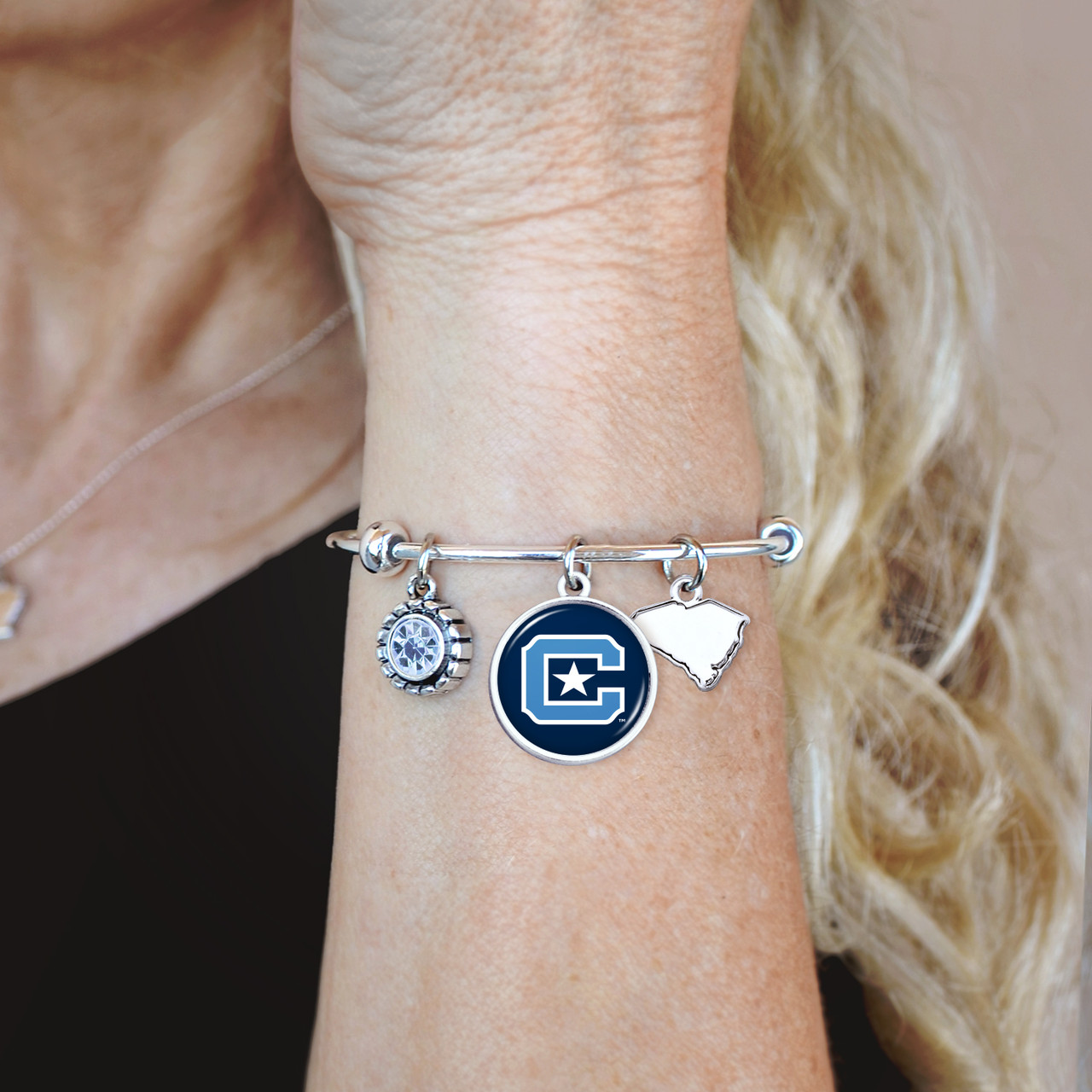 Citadel Bulldogs Bracelet- Home Sweet School