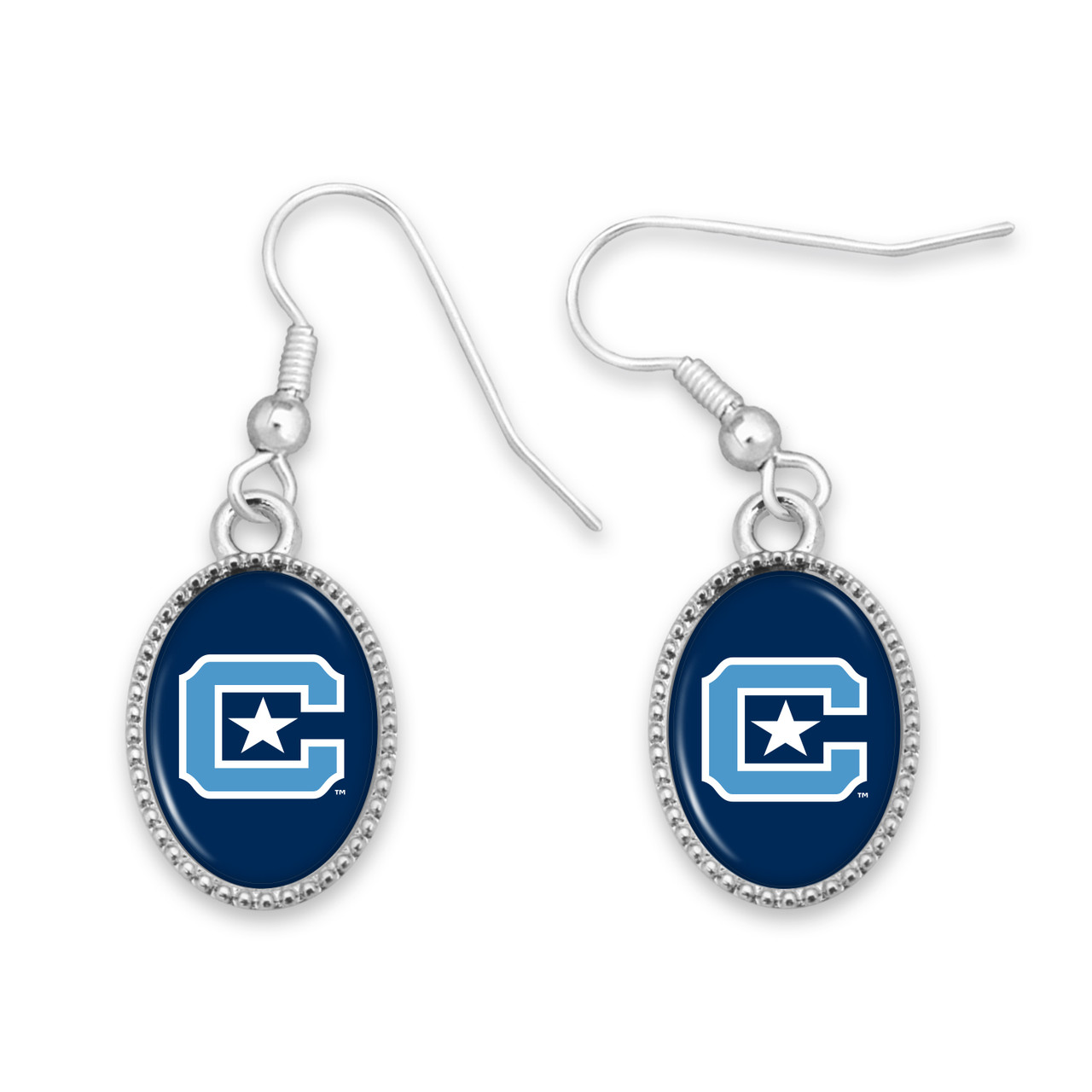 Citadel Bulldogs Earrings- Kennedy