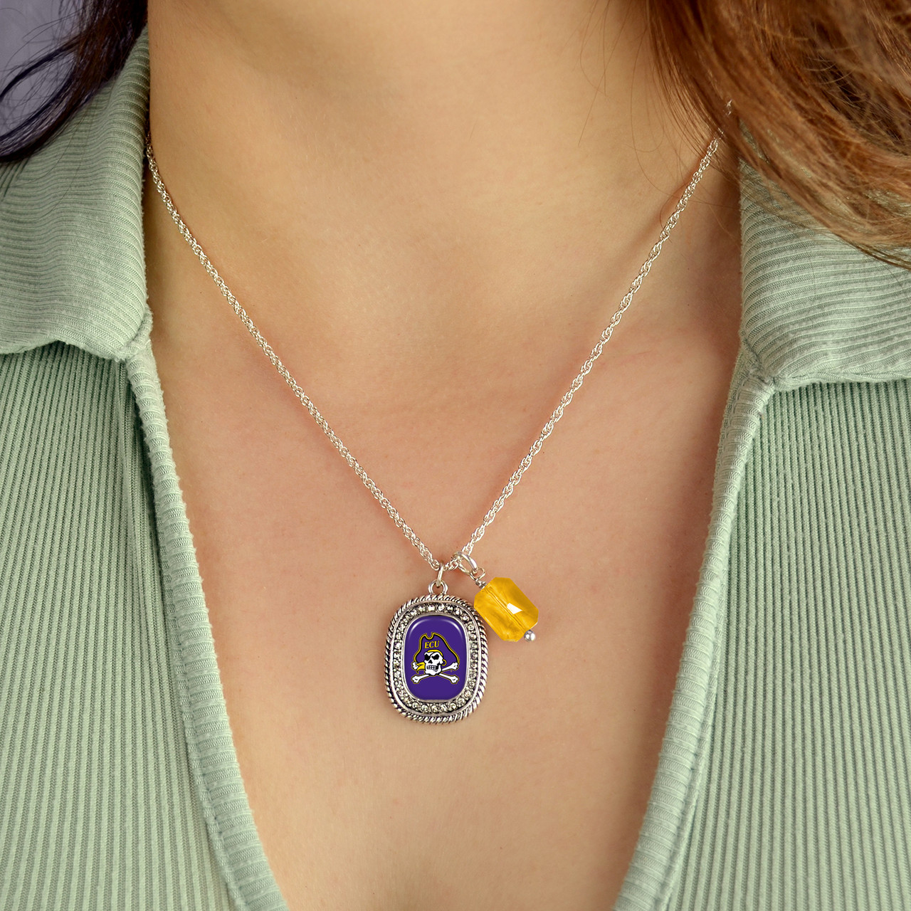 East Carolina Pirates Necklace - Madison