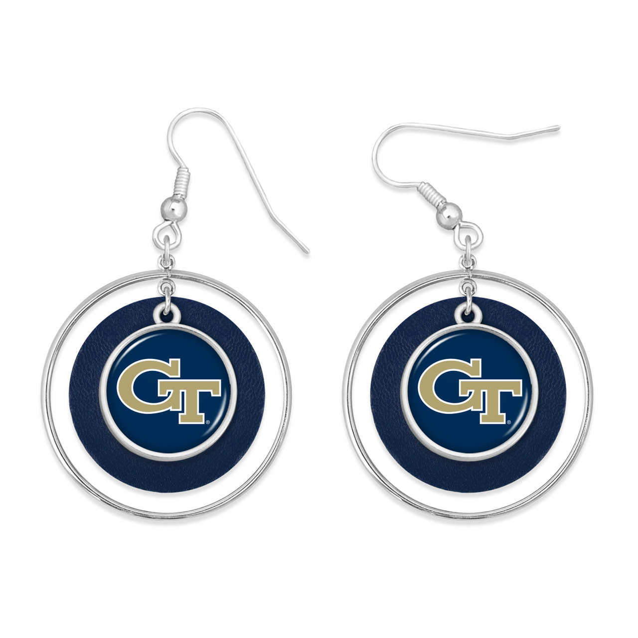 Georgia Tech Yellow Jackets Earrings- Lindy