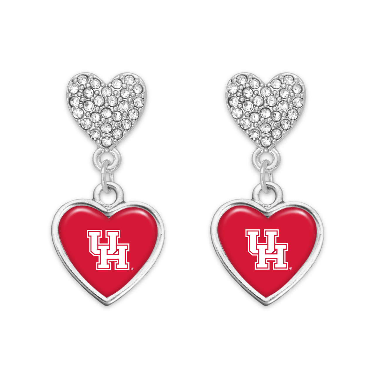 Houston Cougars Earrings- Amara