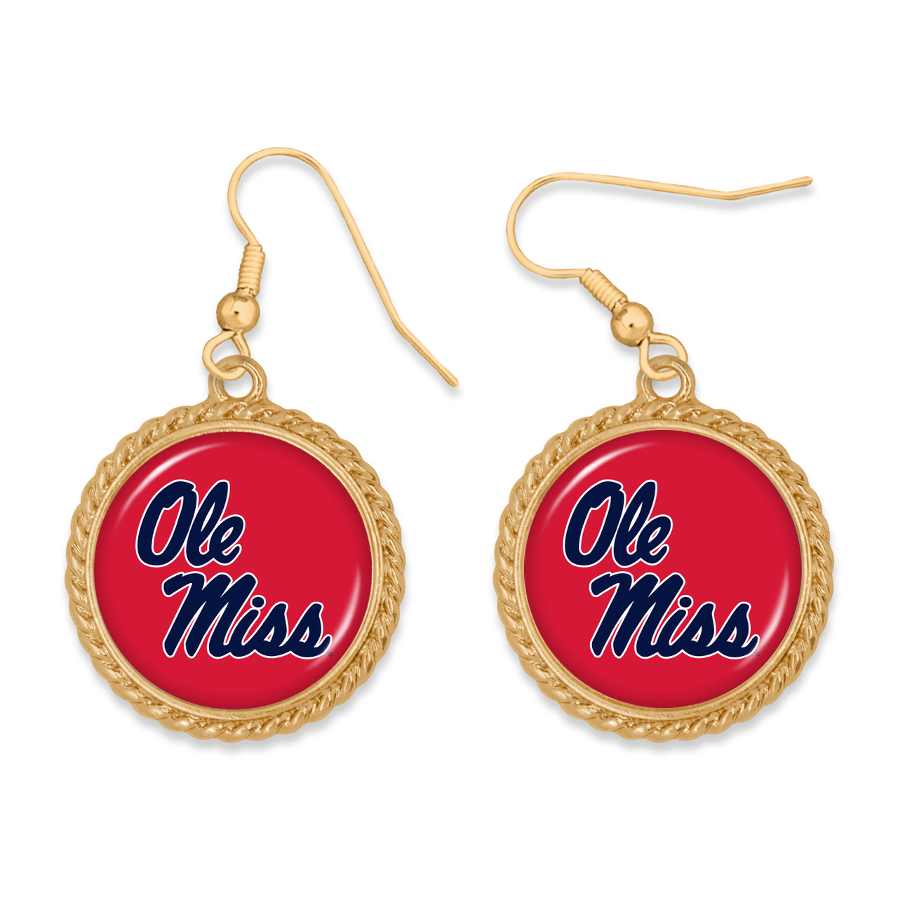 Ole Miss Rebels Earrings -  Sydney